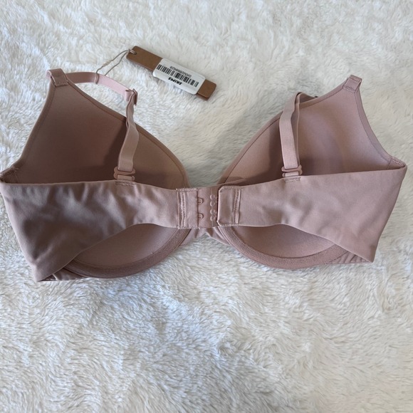 Skims Fits Everybody T-Shirt Bra Mica Tan Underwire 32D NWT - Picture 6 of 10